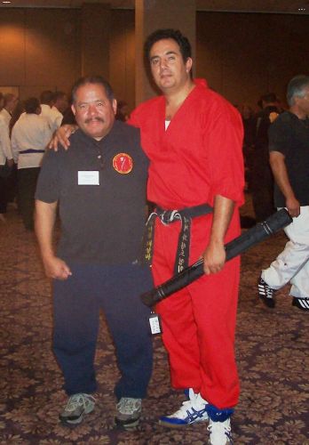 My brother and great friend, Guru George Santana - The BEST with double weapons I've ever seen.